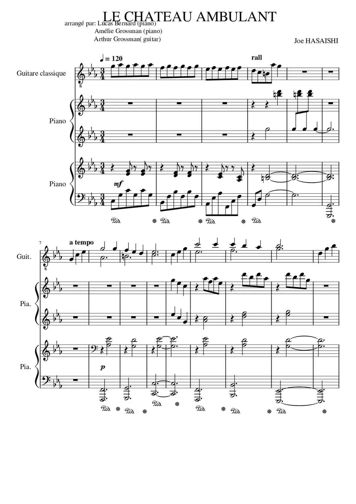 Le Chateau Ambulant - Page 1