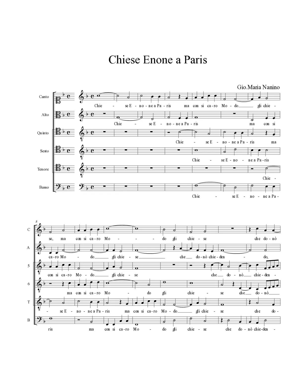 Chiese Enone a Paris - Page 1