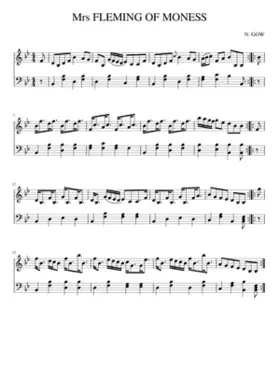 Mrs FLEMING OF MONESS