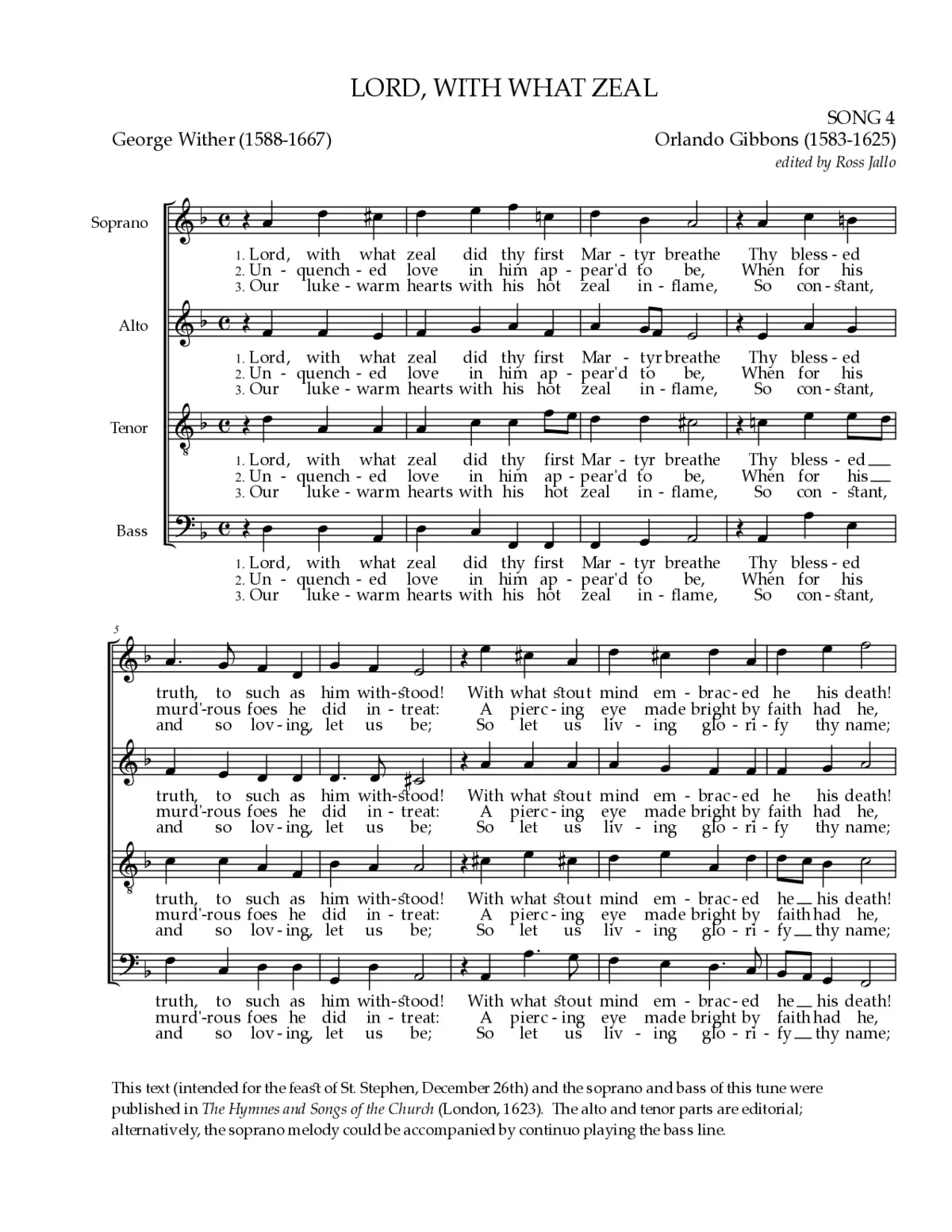 Lord, with what zeal - Page 1