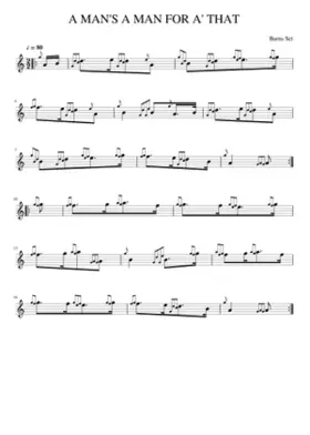 A MAN'S A MAN FOR A' THAT