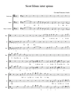 Sicut lilium inter spinas