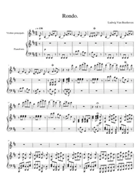 Rondo in D 3rd Movement