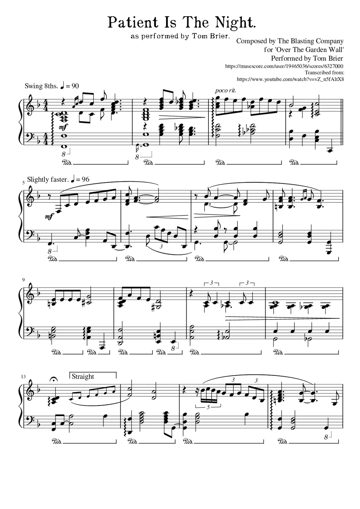 Patient Is The Night - Page 1