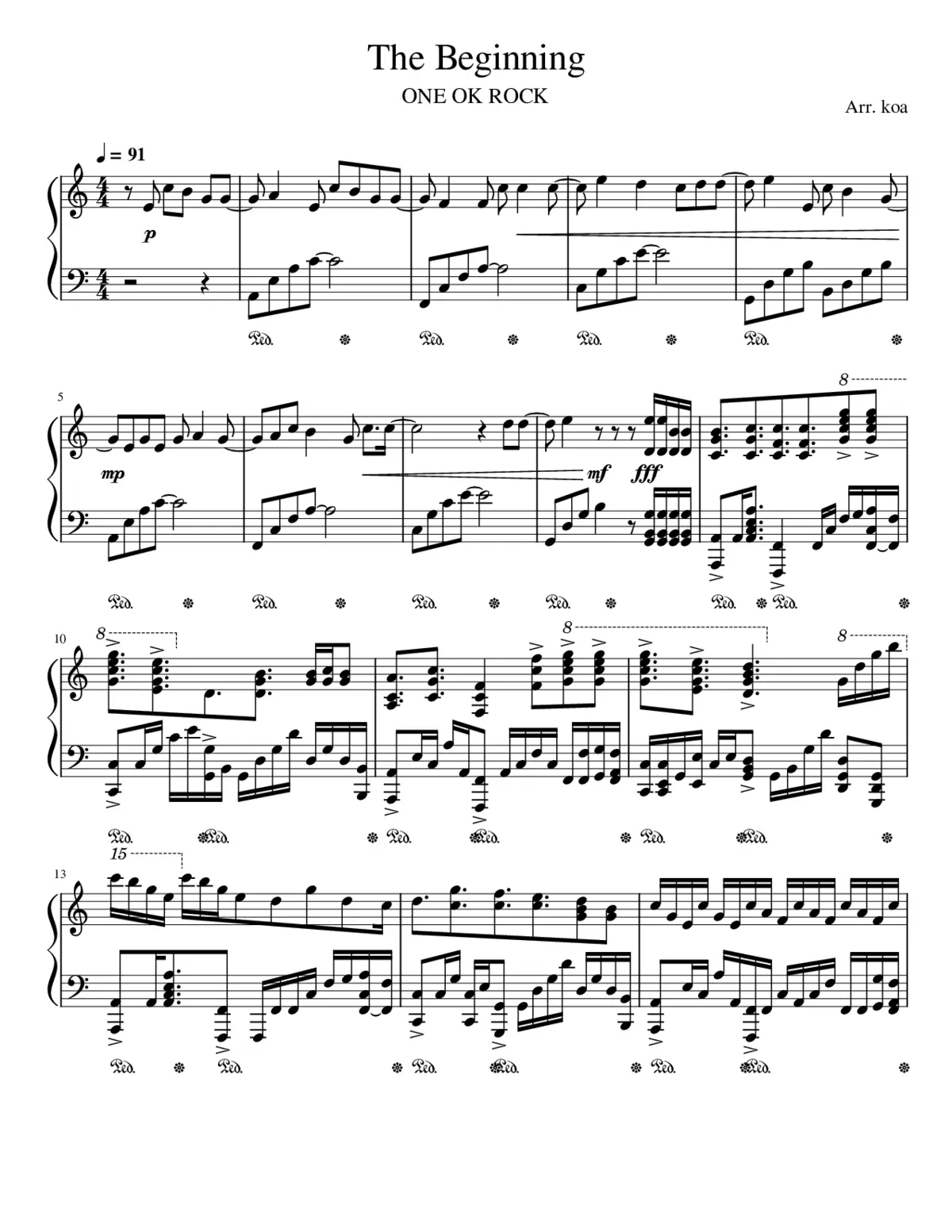 the beginning - Page 1