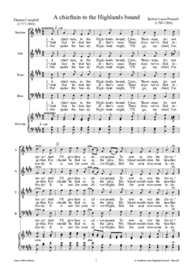 A chieftain to the Highlands bound