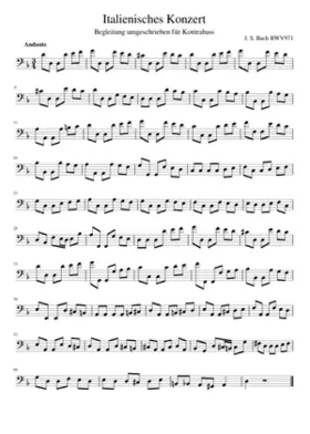 Italienisches Konzert BWV 971