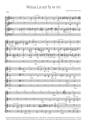 Missa La sol fa re mi