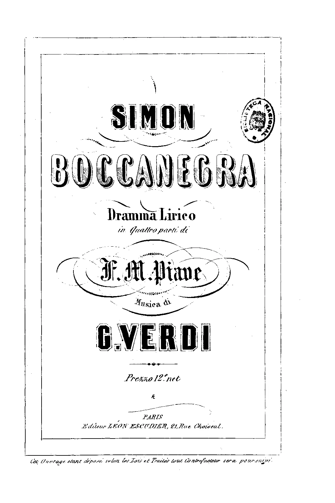 Simon Boccanegra - Page 1