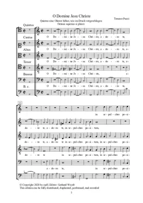 O Domine Jesu Christe