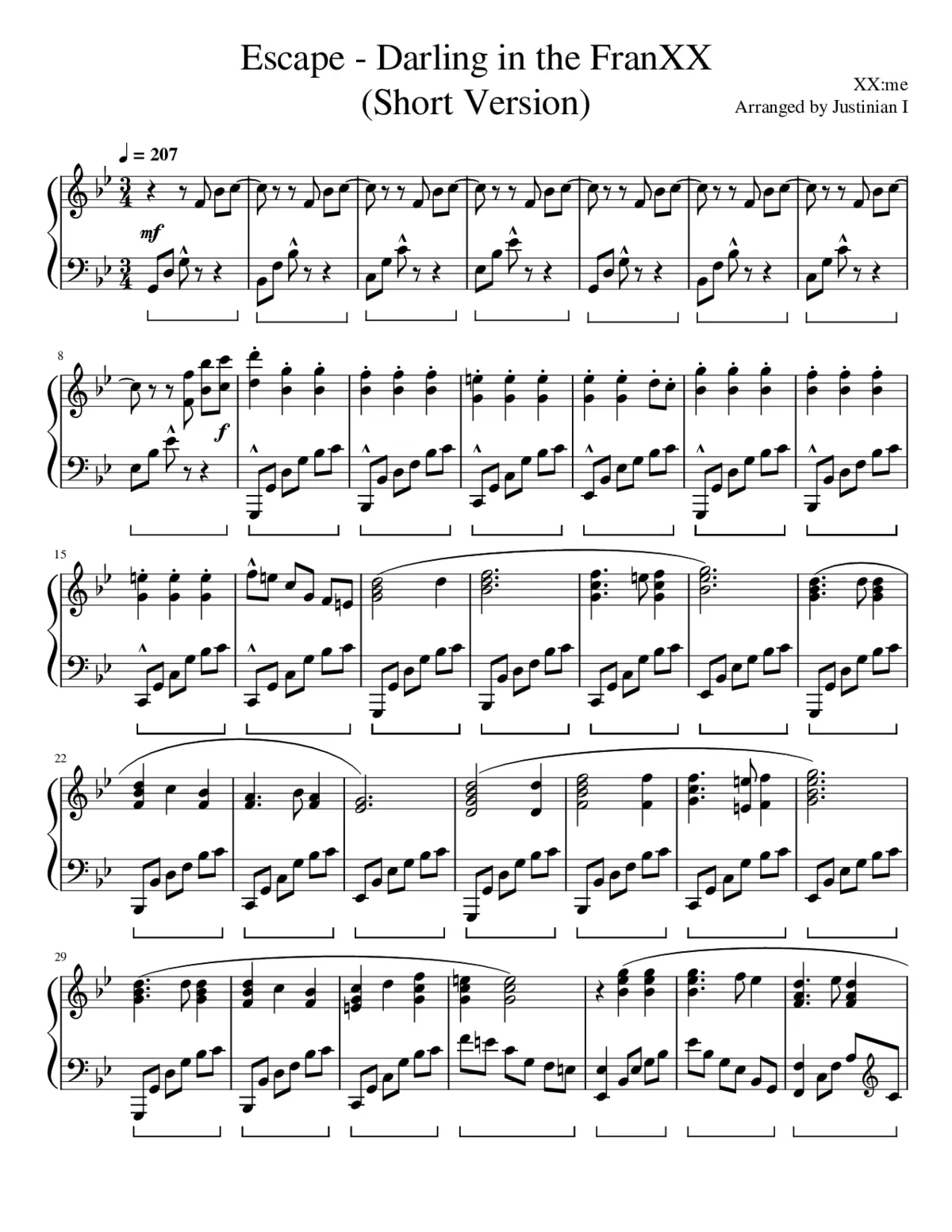 darling in the franxx - ed - escape - Page 1