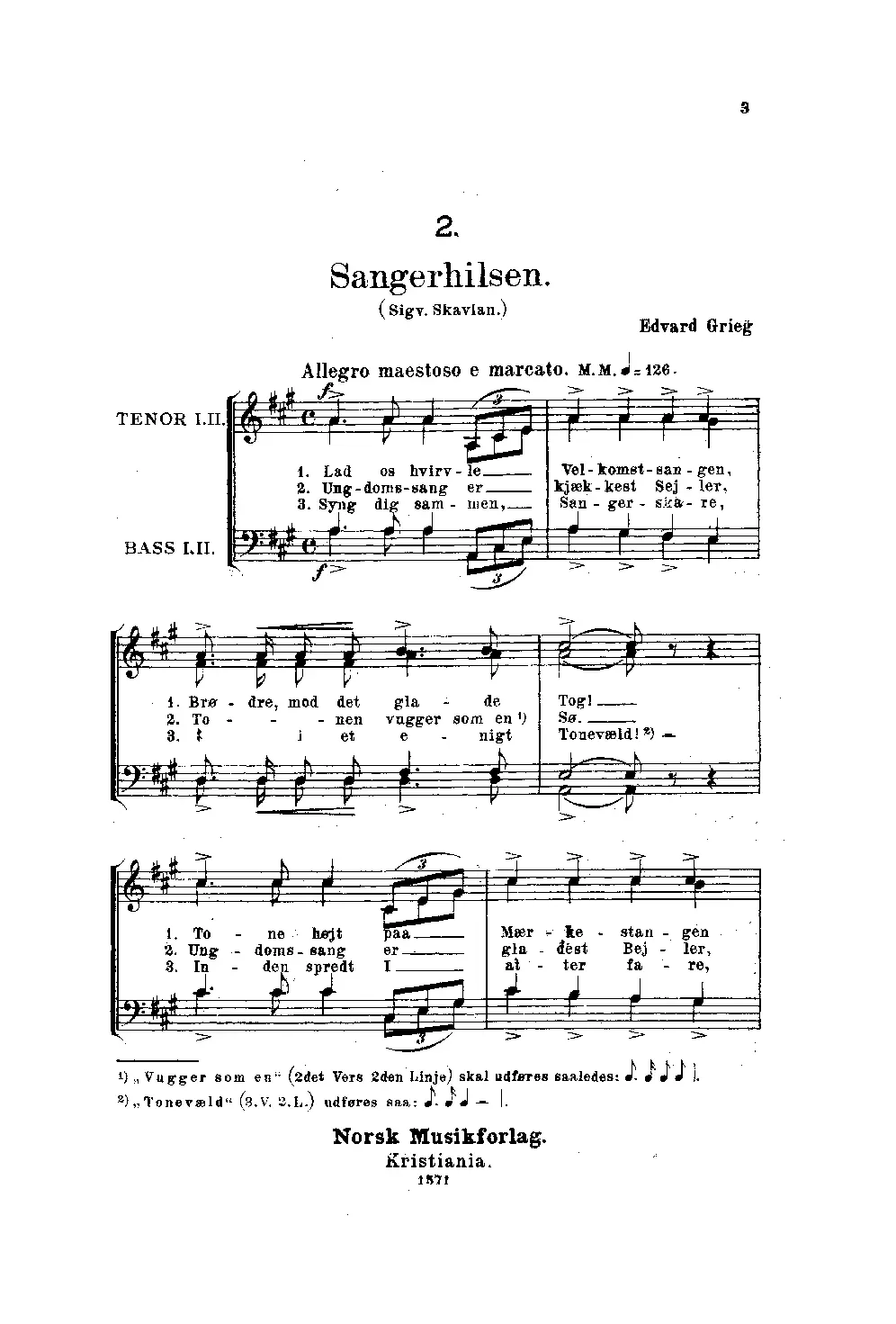Sangerhilsen - Page 1
