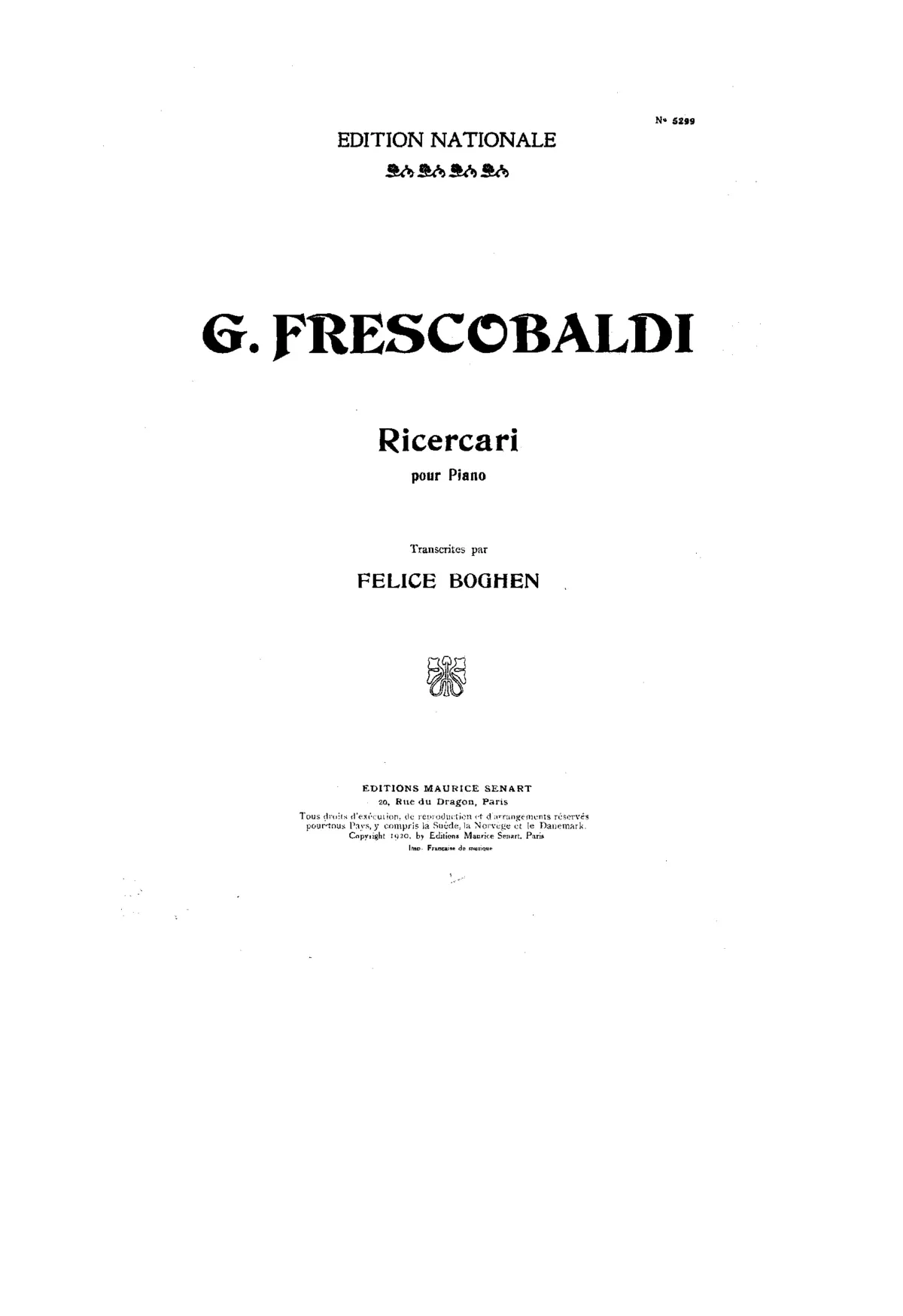 15 Ricercari - Page 1