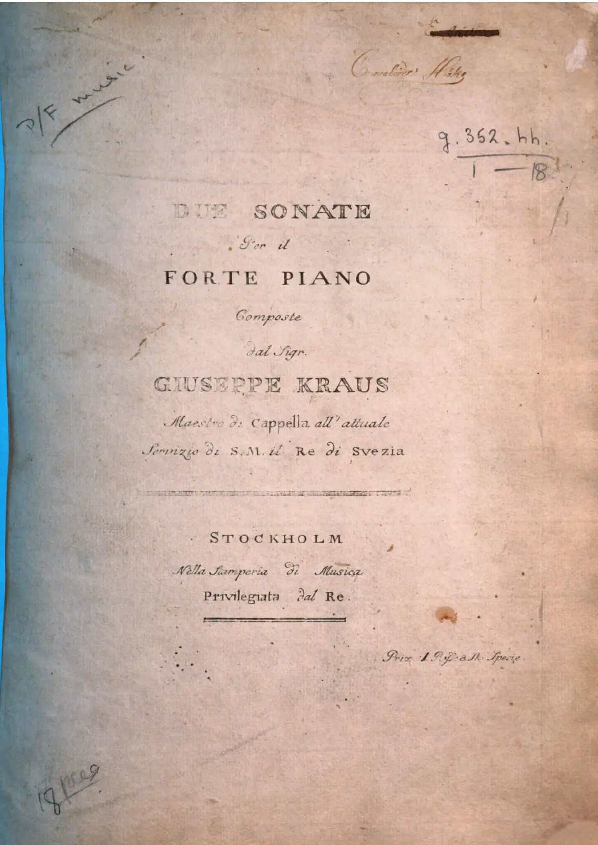 2 Piano Sonatas - Page 1