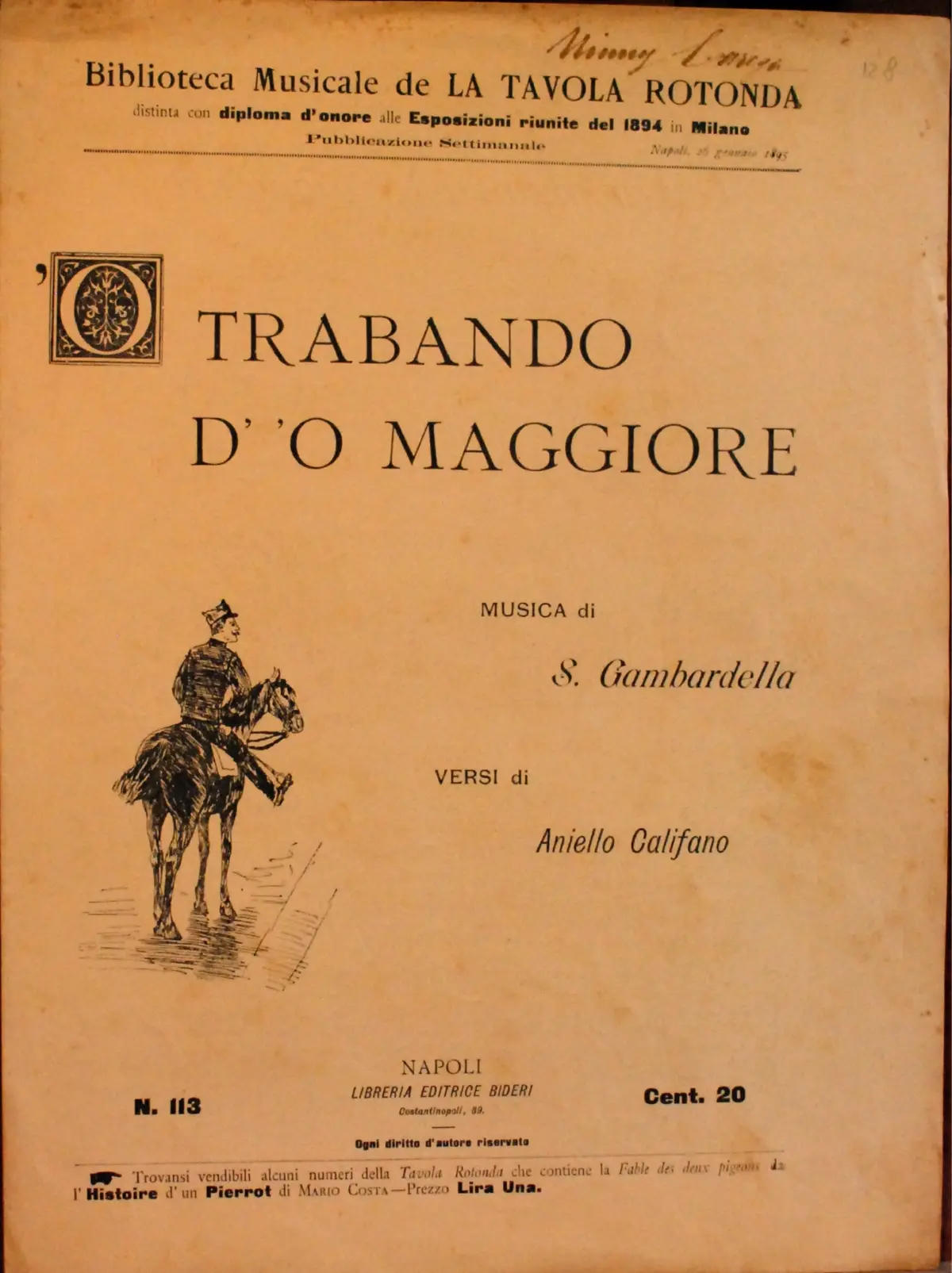 'O trabando d' 'o Maggiore - Page 1