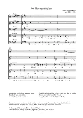 Ave Maria gratia plena