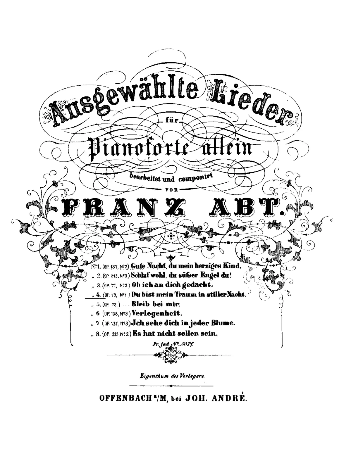 2 Lieder - Page 1