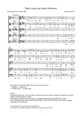 Beati omnes qui timent Dominum