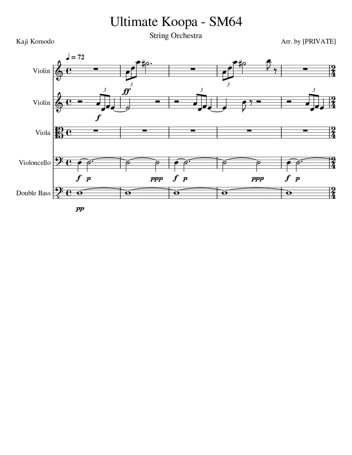 super mario 64 Ultimate Koopa - Page 1