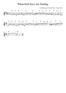 when irish eyes are smiling