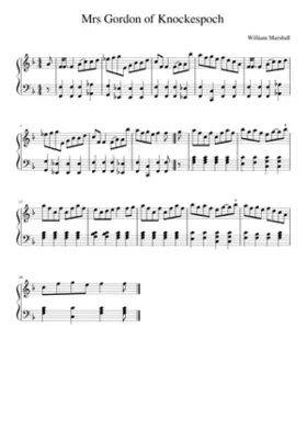 Mrs Gordon of Knockespoch