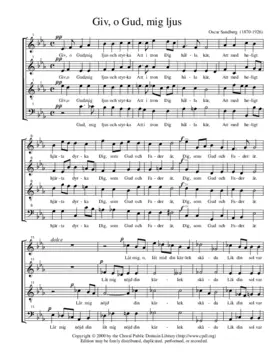Giv, o Gud, mig ljus