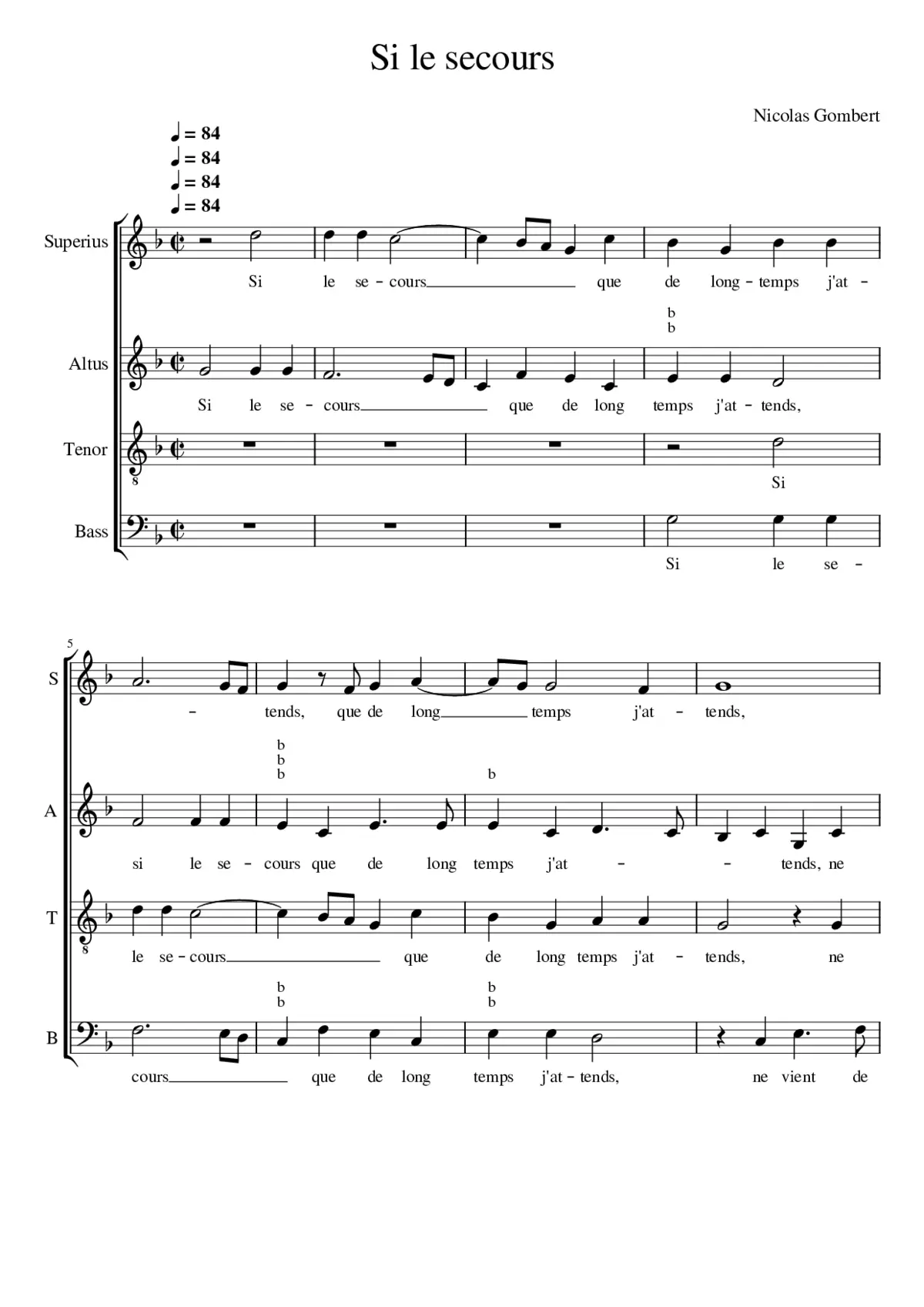 Si le secours - Page 1