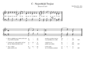 C - Nejsvětější Trojice