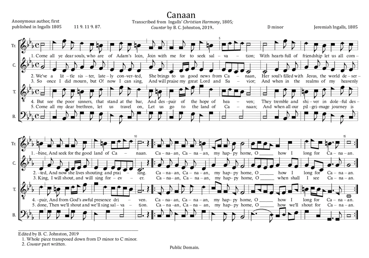 Canaan - Page 1