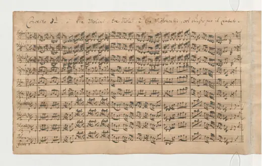 Brandenburg Concerto No.3 - Page 1