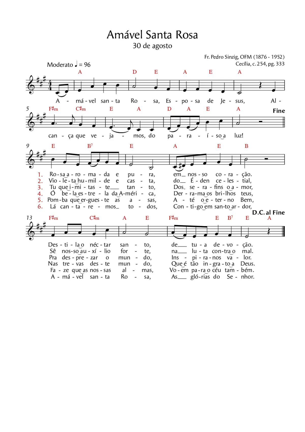 Amável Santa Rosa - Page 1