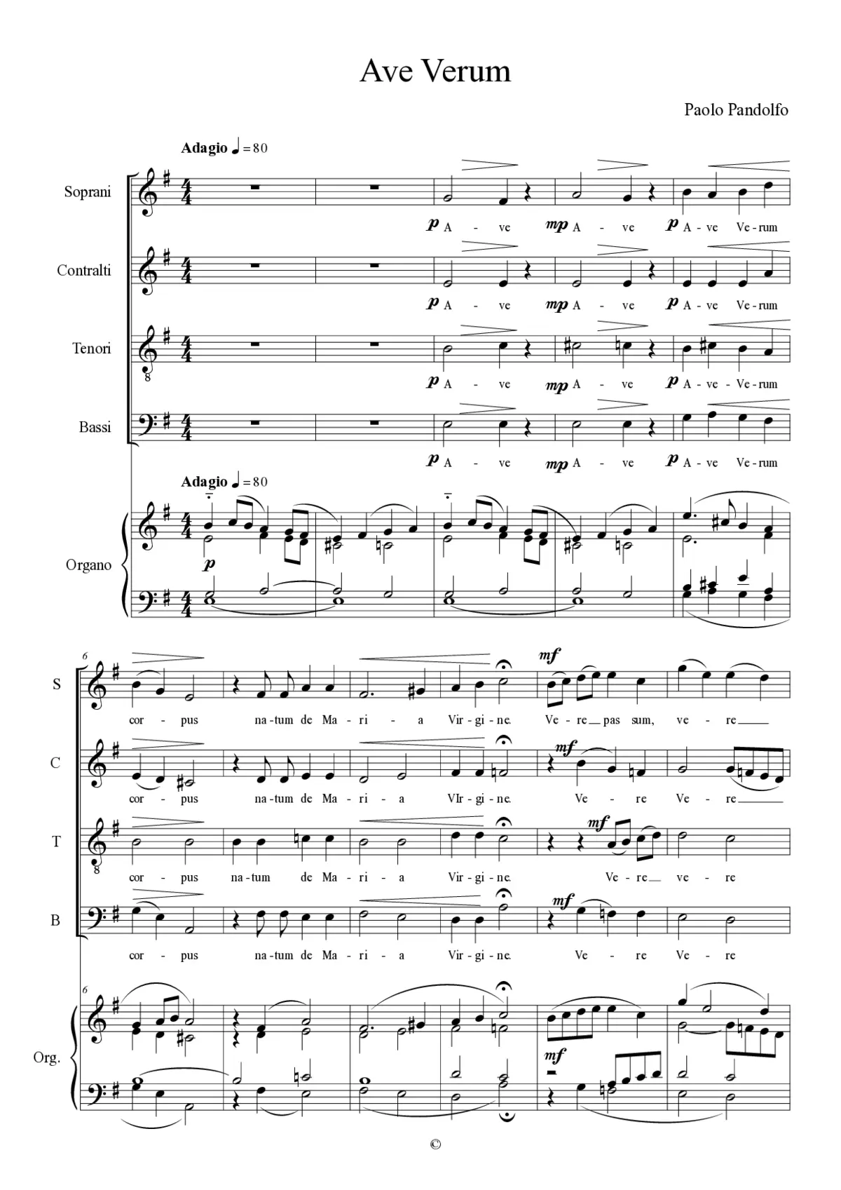 Ave verum - Page 1