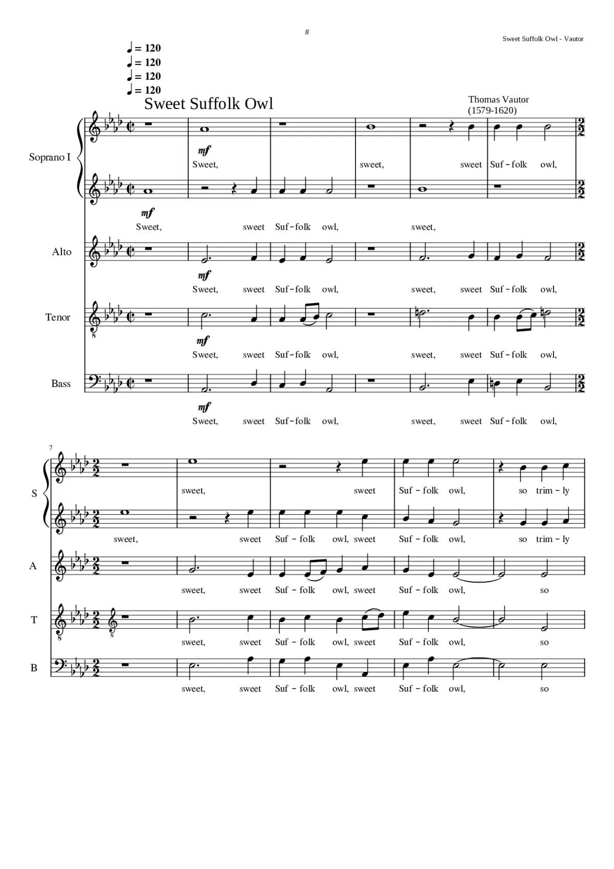 Sweet Suffolk owl - Page 1