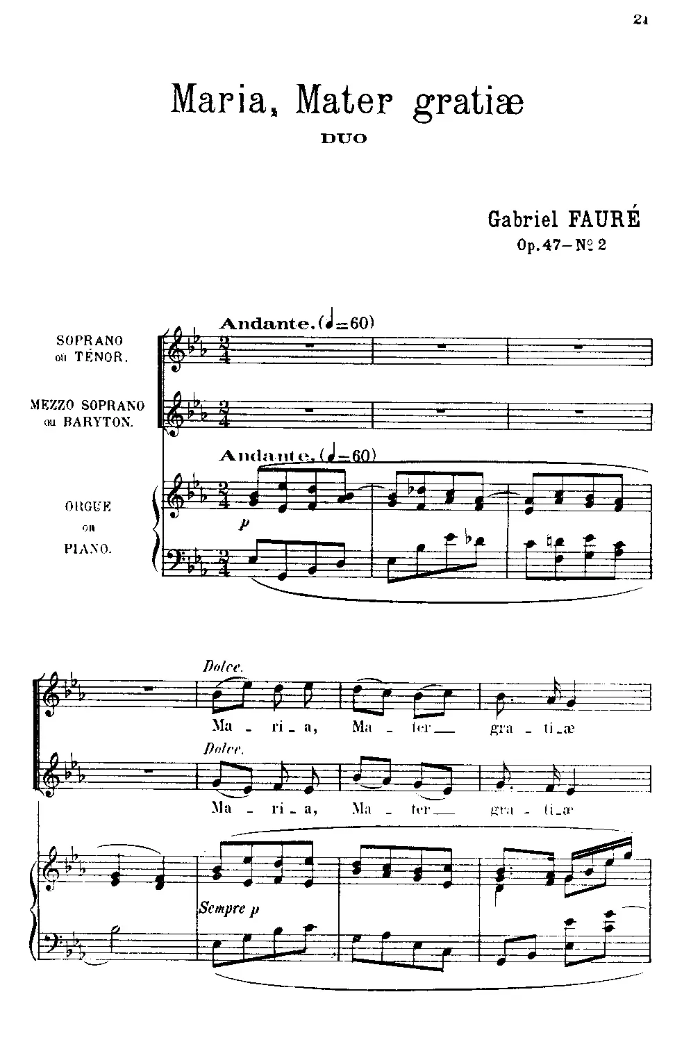 2 Songs - Page 1