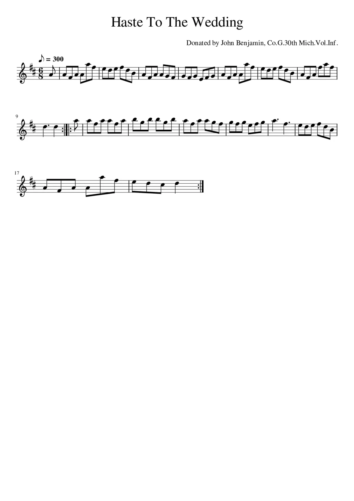 Haste to the Wedding - Page 1