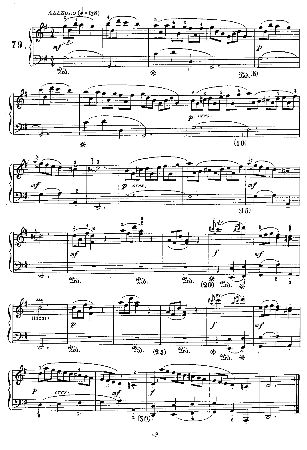 Keyboard Sonata in G major - Page 1