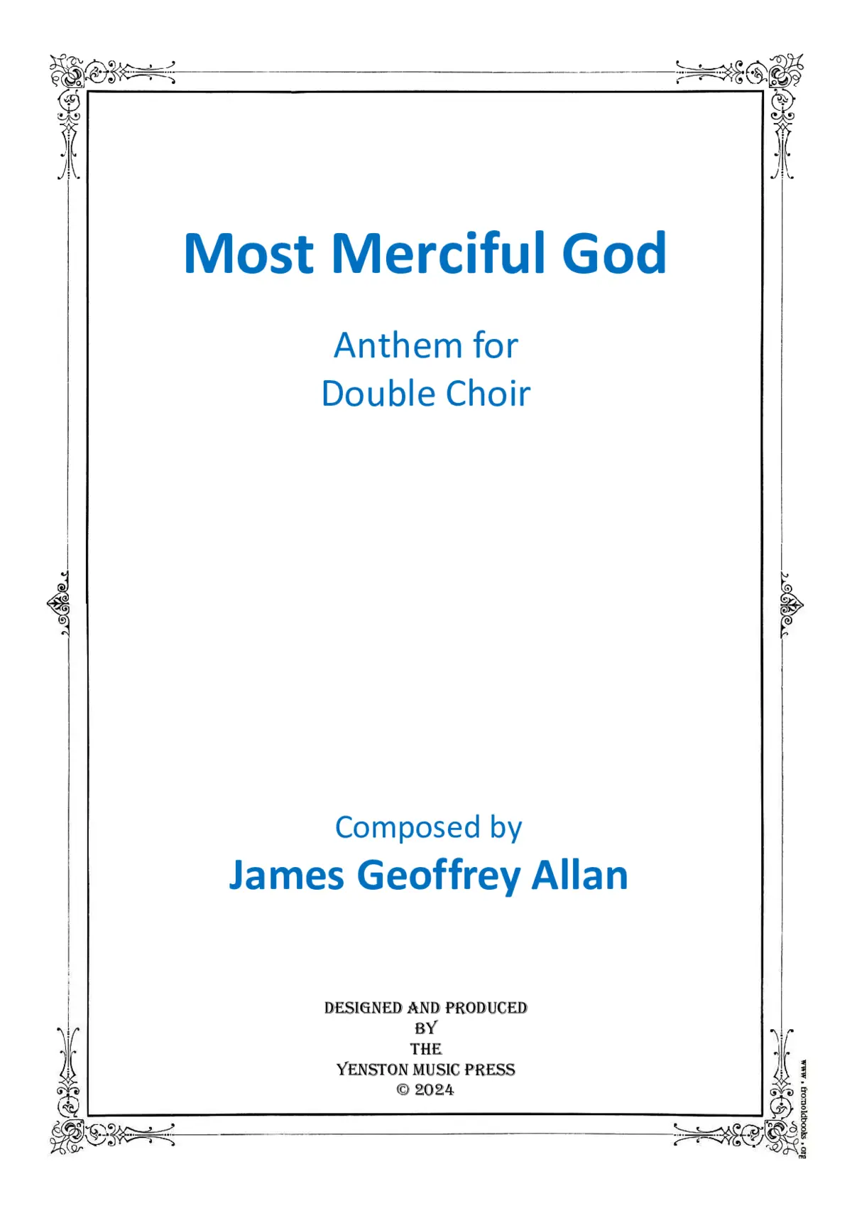 Most merciful God - Page 1