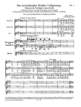 Hymne de l'enfant à son réveil