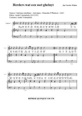 Herders wat een soet gheluyt