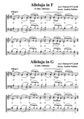Alleluja in F (Andris Solims (harm.))