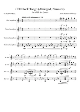 chicago - cell block tango