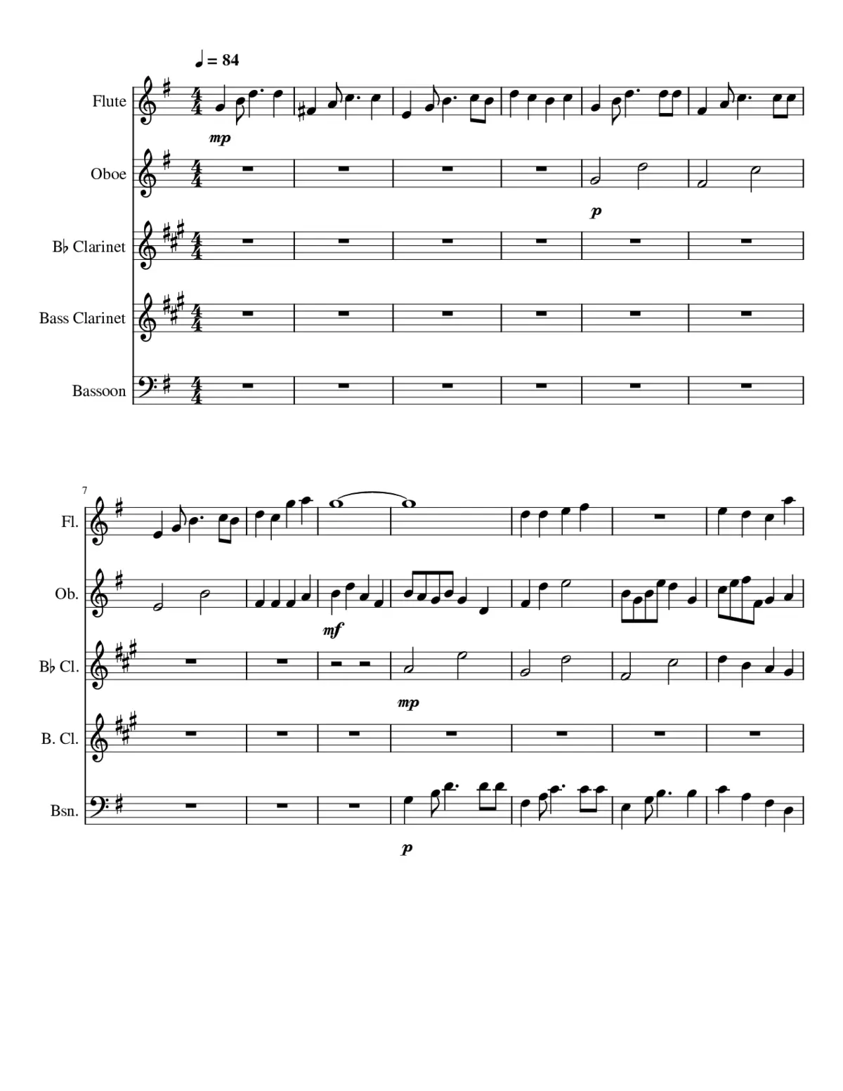 A Frozen Forest - Page 1