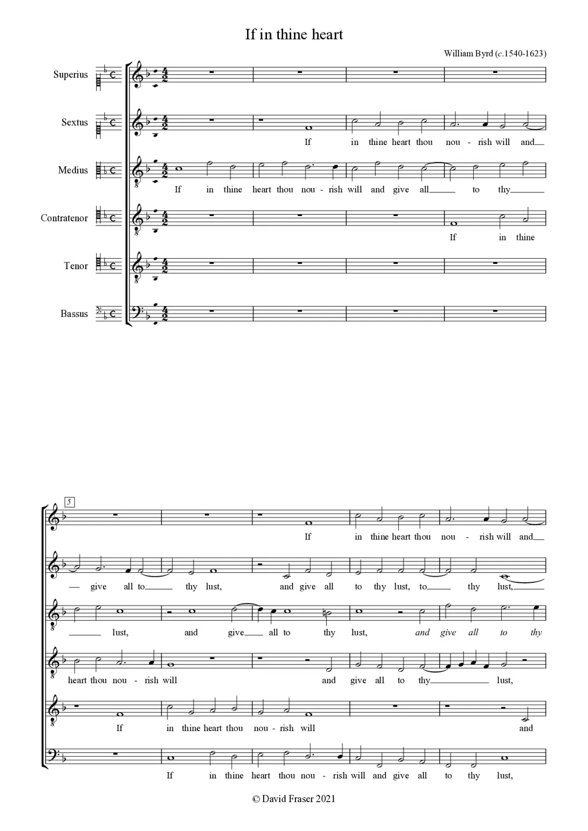 If in thine heart - Page 1