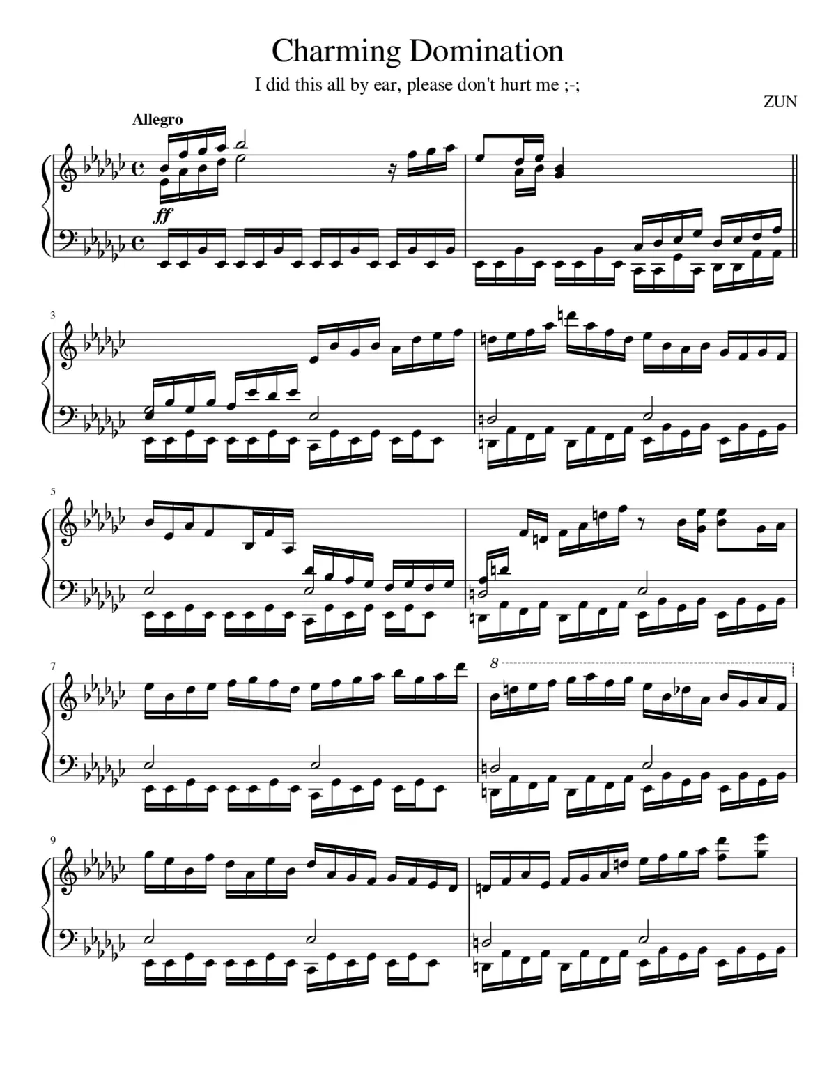 Charming Domination - Who Dunnit? - Page 1