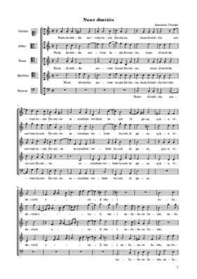 Nunc dimittis