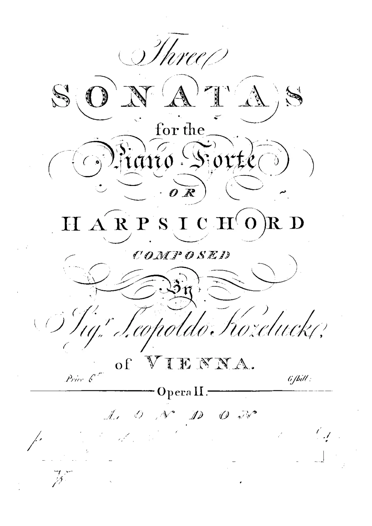 Piano Sonatas - Page 1