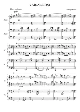 VARJAZZIONI (4 hands piano)