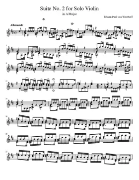 6 Suites for Solo Violin