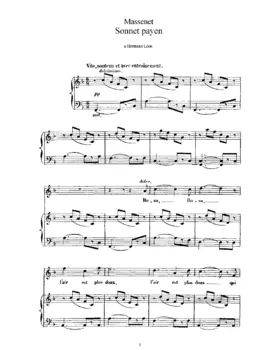 Sonnet païen
