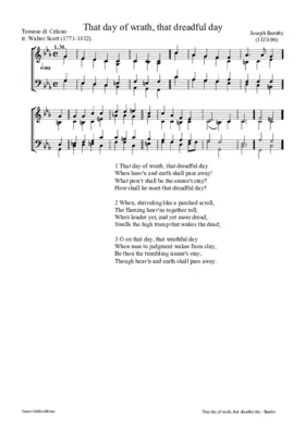 That day of wrath, that dreadful day